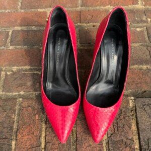 Giuseppe Zanotti Phyton / Snakeskin-effect pump, Size 40 / 9.5, Made in Italy